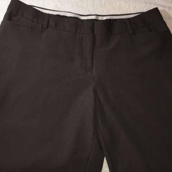 Metaphor Pants - Metaphor Courtney Career Work Pants Trousers 16 P Chocolate Brown Boot Leg